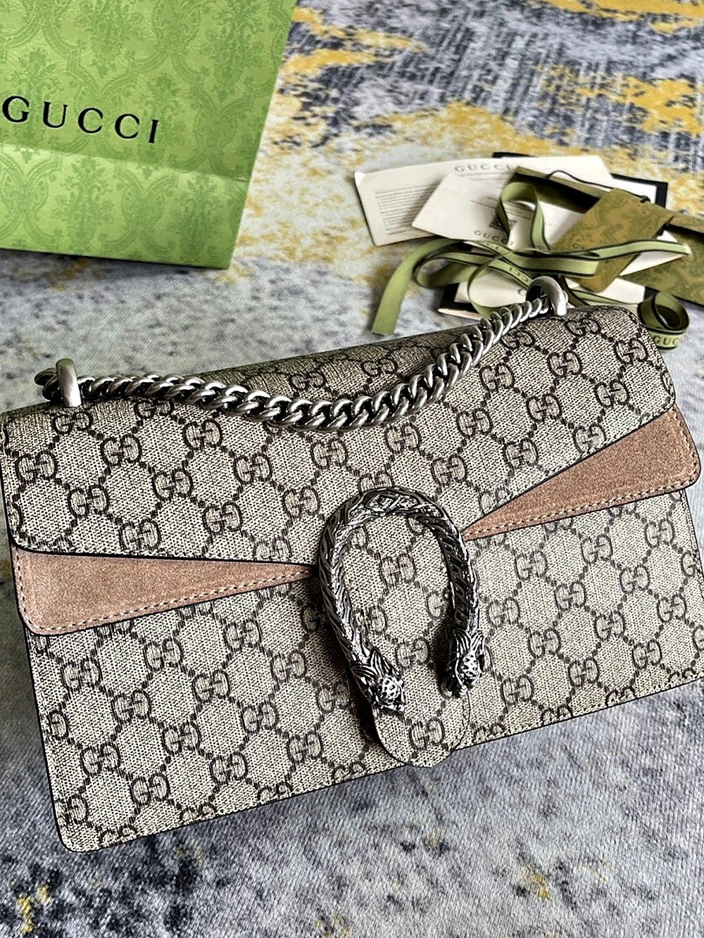 🥃GUCCI Dionysus GG Small Shoulder Bag